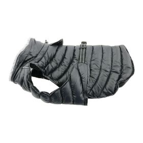 Alpine Extreme Cold Puffer Coat (Color: black, size: large)